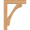 Ekena Millwork Legacy Block Smooth Bracket w/ Offset Brace, Western Red Cedar, 7 1/2"W x 36"D x 48"H BKT0806X36X48LEC05SWR - alternate 2